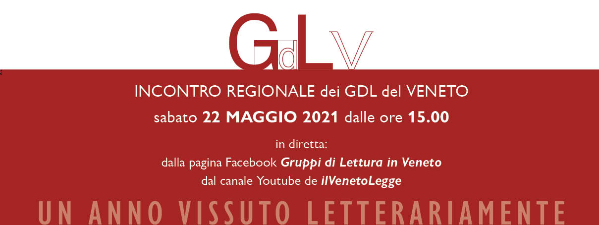 Giornata dei Gruppi di Lettura in Veneto. 22 maggio 2021